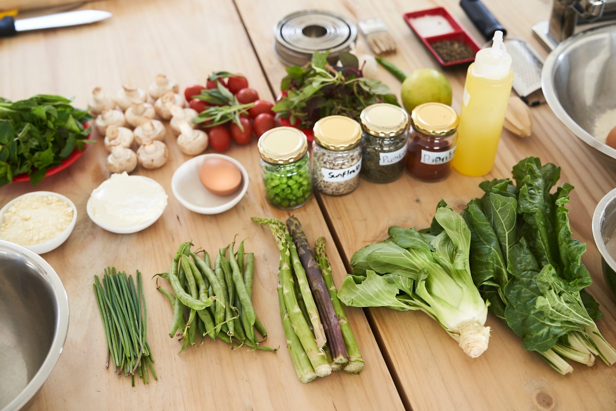 Traditional Mexican plant-based dish with beans and vegetables