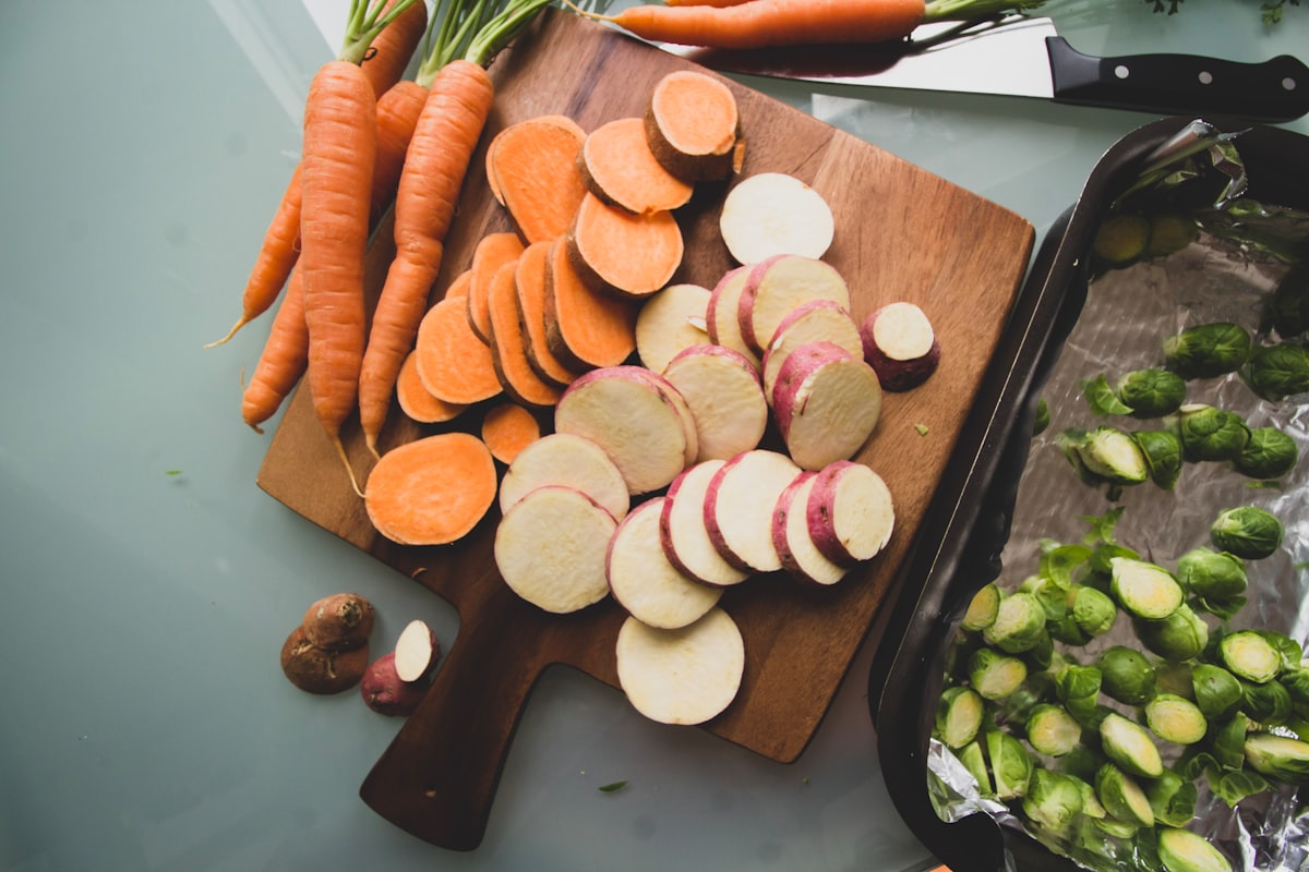 Hearty plant-based soups and stews in rustic bowls